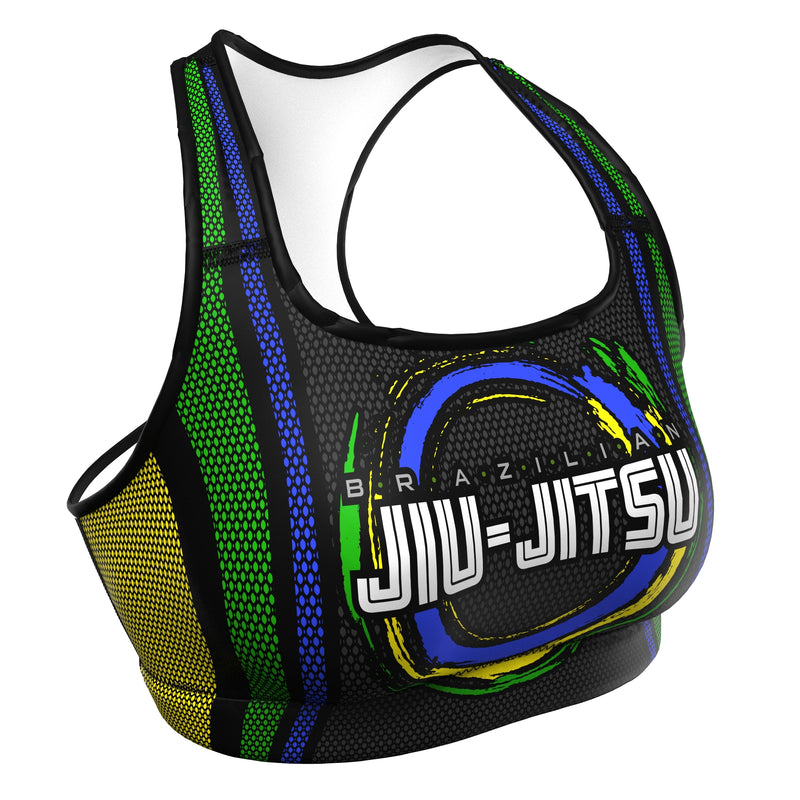Carregue a imagem no visualizador da Galeria, Brazilian Jiu-Jitsu (BJJ) - Training Armor (Sports Bra) Martial Warrior

