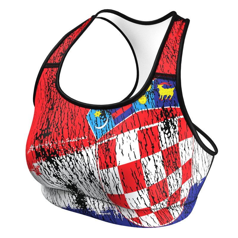 Carregue a imagem no visualizador da Galeria, Croácia (Hrvatska) - Atleta Olímpico Urbano (Sutiã Esportivo)
