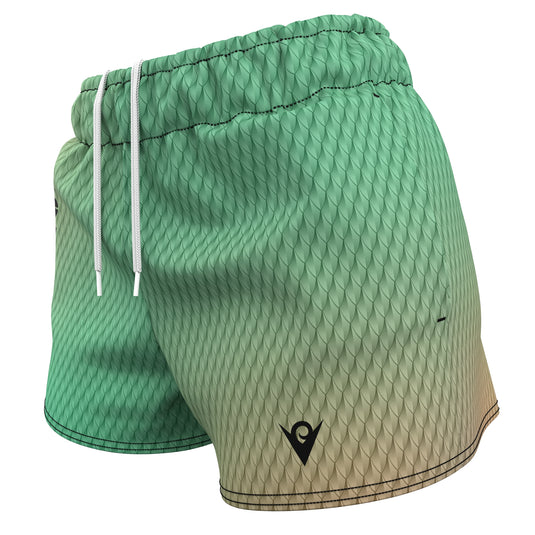 Voxpell Flying Dragon Skin (shorts esportivos femininos - poliéster reciclado) Martial Warrior