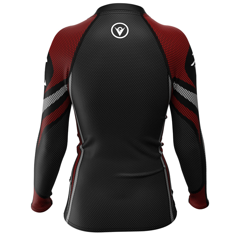 Load image into Gallery viewer, Karate-Do - Armadura de Treinamento (Rash Guard Feminina) Guerreira Marcial
