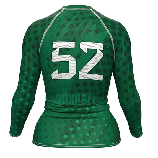 México - MEX 52 - Country Codes (Women's Rash Guard) Olympian