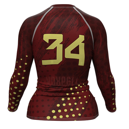 Spain (España) - ESP 34 - Country Codes (Women's Rash Guard) Olympian