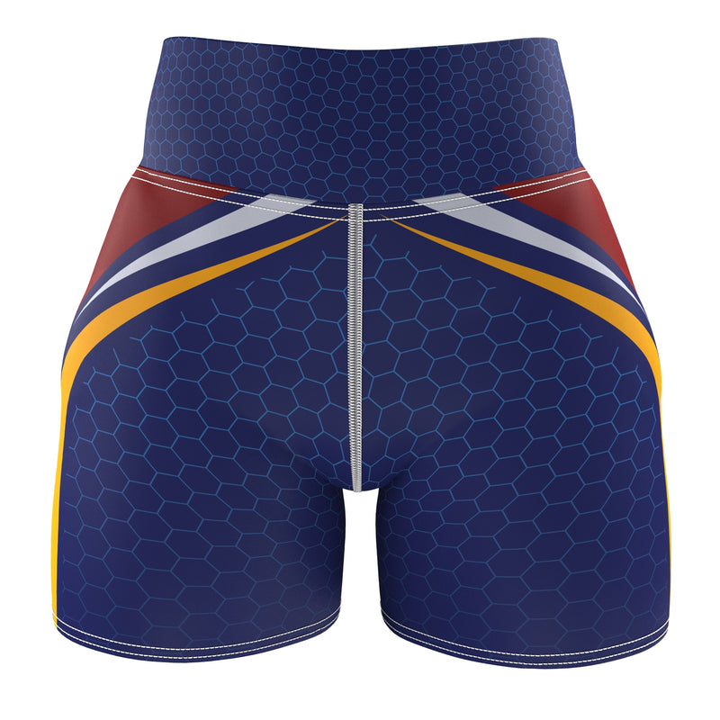 Load image into Gallery viewer, Venezuela - Stargate (Women&#39;s Yoga Shorts) Olympian
