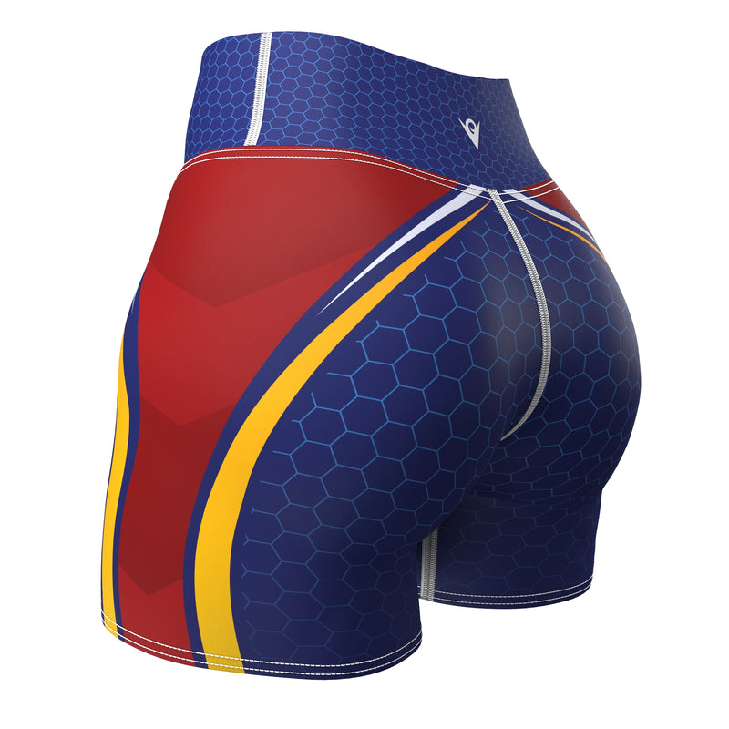 Load image into Gallery viewer, Venezuela - Stargate (Women&#39;s Yoga Shorts) Olympian
