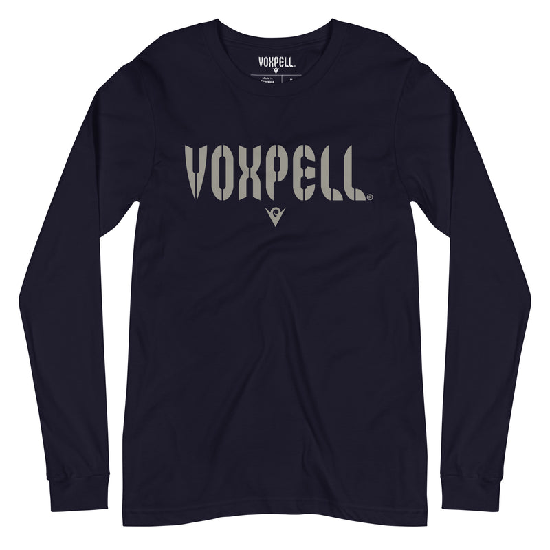 Carregue a imagem no visualizador da Galeria, Voxpell Logo (Unisex Long-Sleeve T-shirt) Excelsior
