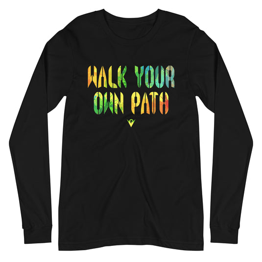 Walk Your Own Path – Pitoresco (camiseta unissex de manga comprida) Excelsior