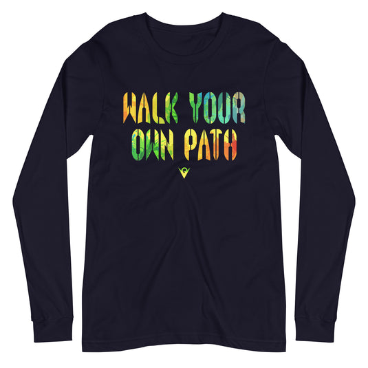 Walk Your Own Path – Pitoresco (camiseta unissex de manga comprida) Excelsior