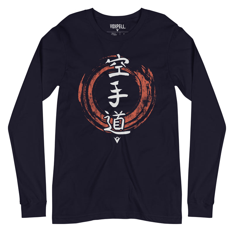 Carregue a imagem no visualizador da Galeria, Karate-Do - Training Armor (Unisex Long-sleeve T-shirt) Martial Warrior
