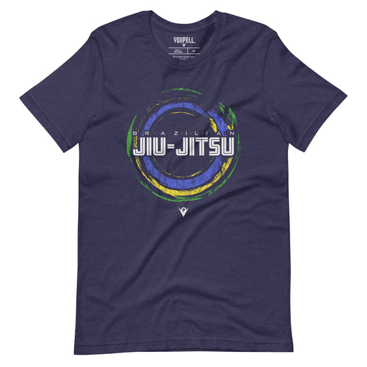 Brazilian Jiu-Jitsu (BJJ) (Men's Crew-neck T-shirt) Martial Warrior